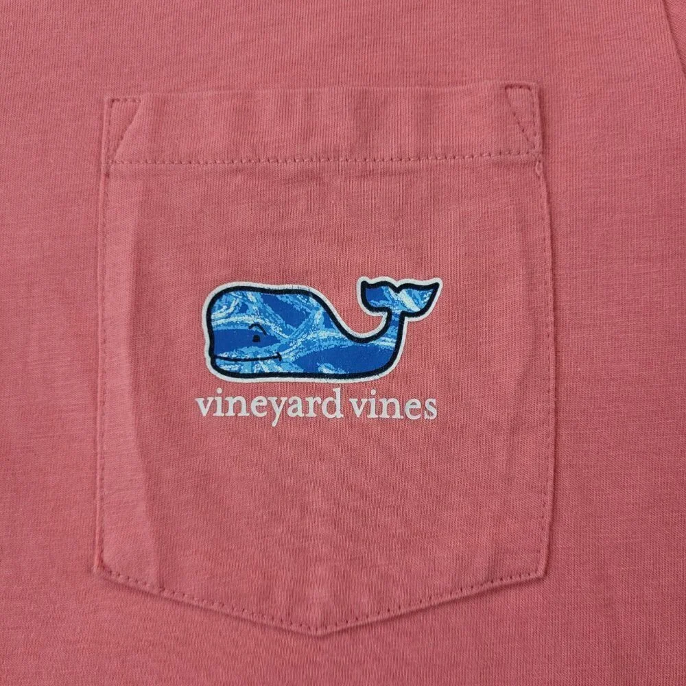 ✅ Vineyard Vines Hooded Long Sleeve 100% cotton junior shirt XL